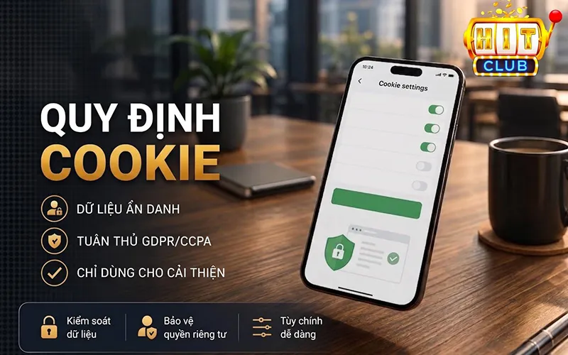 Các loại cookie được sử dụng trên hệ thống Hitclub