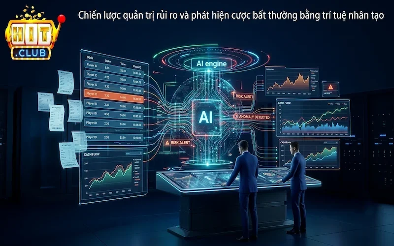 Chiến lược quản trị rủi ro và phát hiện cược bất thường bằng trí tuệ nhân tạo
