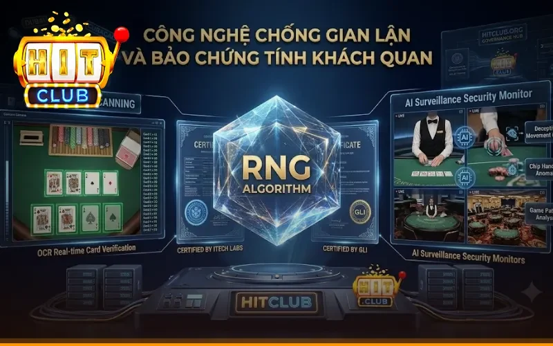 Công nghệ chống gian lận và bảo chứng tính khách quan