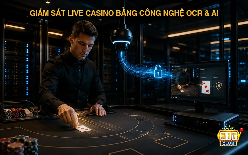 Giám sát live casino bằng công nghệ ORC & AI