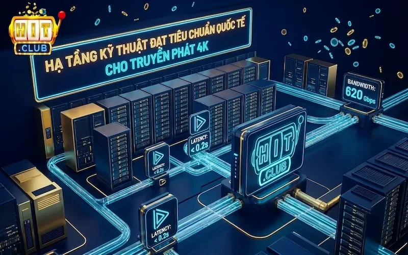 Hạ tầng kỹ thuật đạt tiêu chuẩn quốc tế cho truyền phát 4K