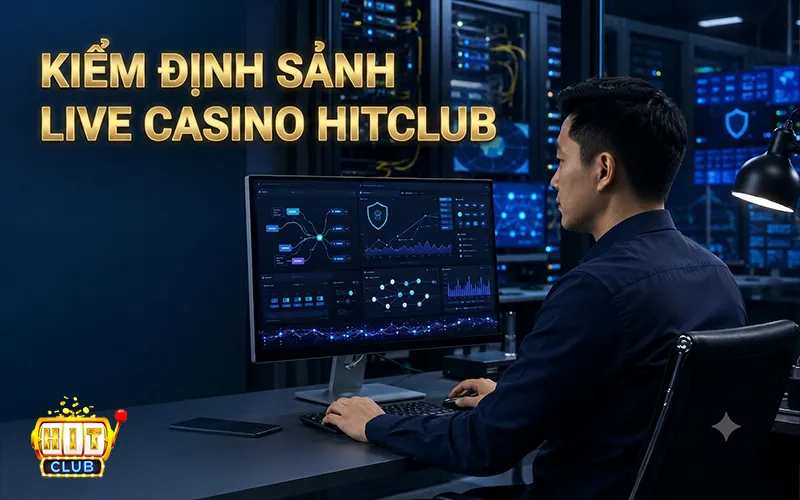 Kiểm Định Sảnh Live Casino Hitclub: Quy Trình & Tiêu Chuẩn Giám Sát Kỹ Thuật