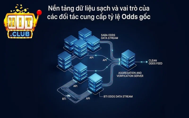 Nền tảng dữ liệu sạch và vai trò của các đối tác cung cấp tỷ lệ Odds gốc
