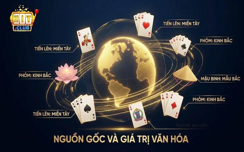 Nguồn gốc và giá trị văn hóa của các dòng game bài dân gian Việt Nam