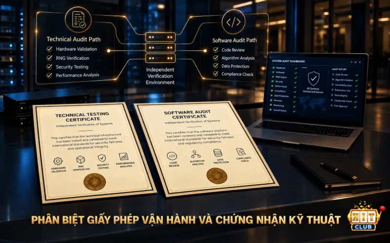 Phân biệt Giấy phép Vận hành (License) và Chứng nhận Kỹ thuật (Certification)