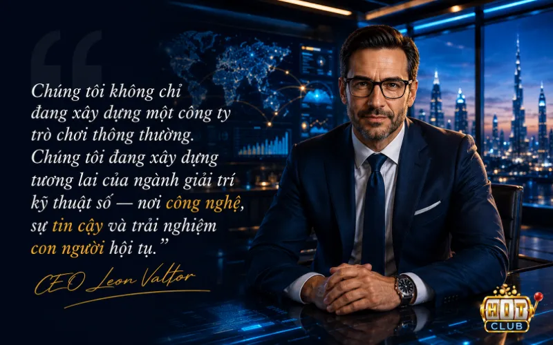 Thông điệp từ CEO Leon Valtor