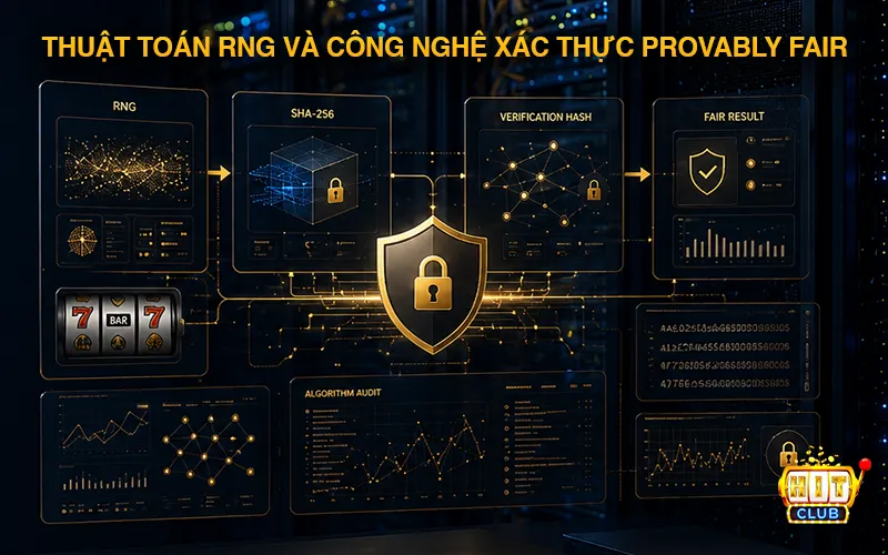 Thuật toán RNG và công nghệ xác thực provably fair