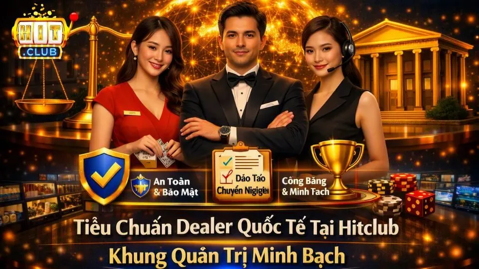 Tiêu Chuẩn Dealer Quốc Tế Tại Hitclub - Khung Quản Trị Minh Bạch