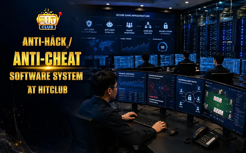 Anti-Hack/Anti-Collusion Software System at Hitclub