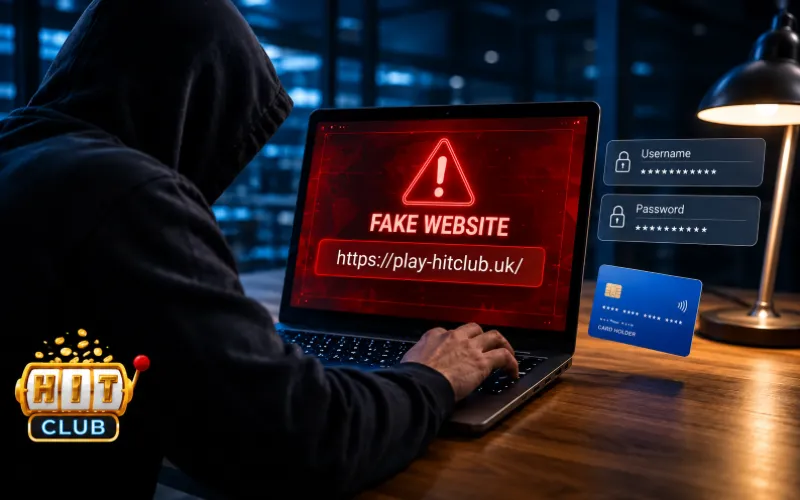 Warning: Avoid scams by not accessing fake Hitclub links.