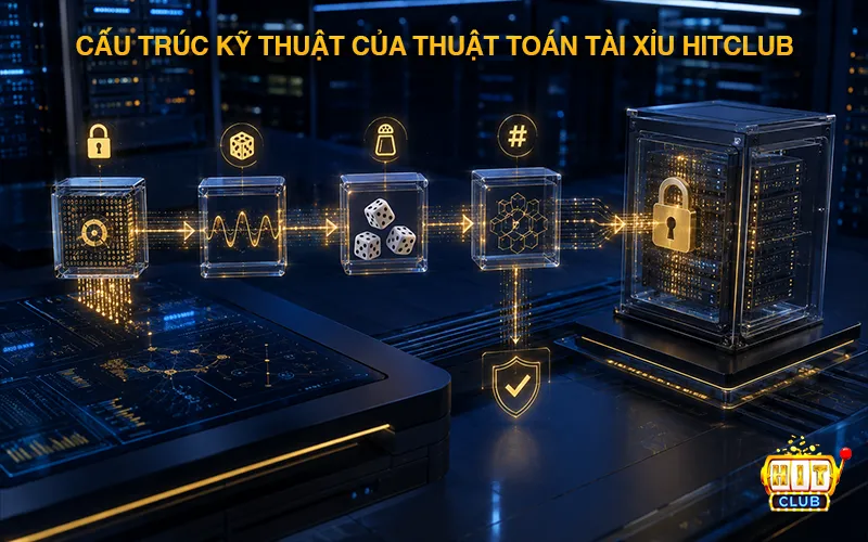 Thuật Toán Tài Xỉu Là Gì? Cơ Chế RNG, Mã Băm Hash & Xác Suất Cấu trúc kỹ thuật của thuật toán tài xỉu Hitclub