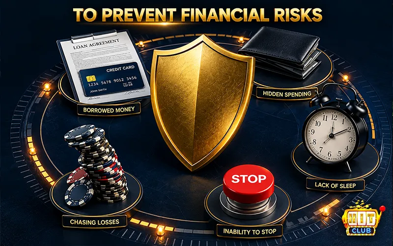 Checklist of 5 self-risk management signs during gameplay