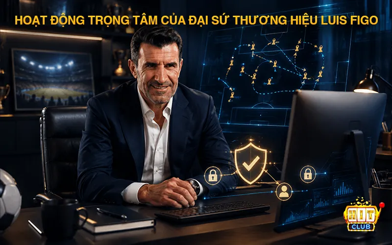 Chuỗi hoạt động trọng tâm của đại sứ thương hiệu Luis Figo Hitclub