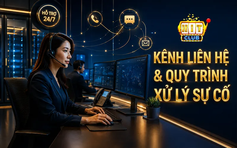 Dịch Vụ Hỗ Trợ Hitclub 24/7: Kênh Liên Hệ & Quy Trình Xử Lý Sự Cố