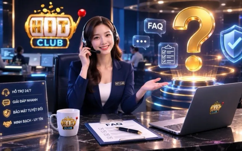 Liên hệ bộ phận CSKH Hitclub để được giải đáp FAQ