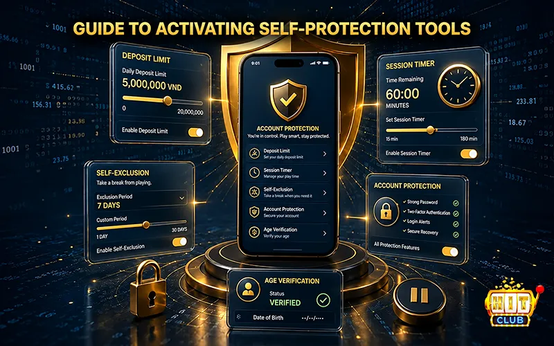 Guide to using account self-protection tools