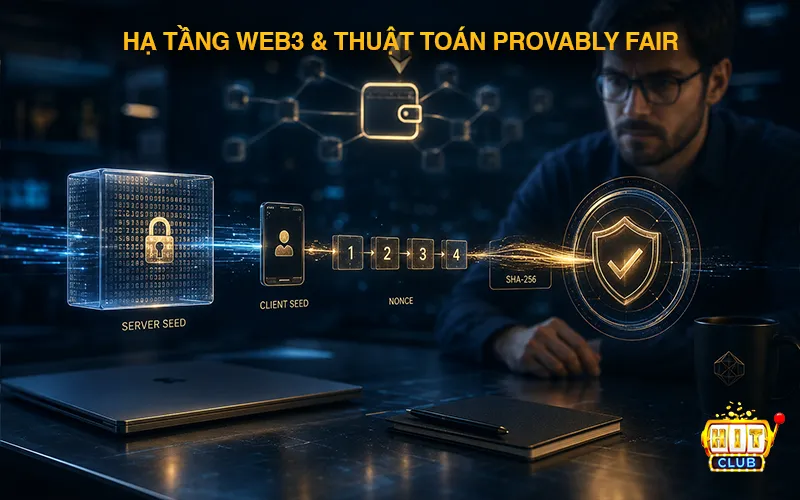 Xu Hướng iGaming 2026: Sự Chuyển Dịch Về Hạ Tầng Kỹ Thuật Hạ tầng Web3 & Thuật toán Provably Fair trong minh bạch dữ liệu