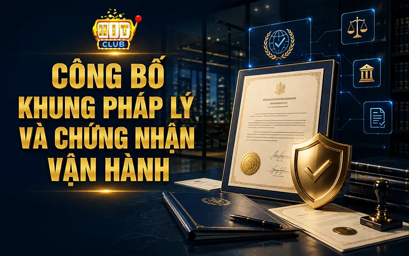 Hitclub Công Bố Chứng Nhận Giấy Phép Hoạt Động Kỹ Thuật 2026