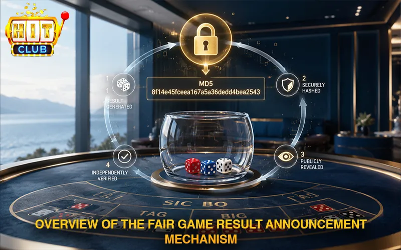 MD5 Sic Bo Result Announcement Rules At Hitclub Overview of the mechanism and rules for announcing sic bo results