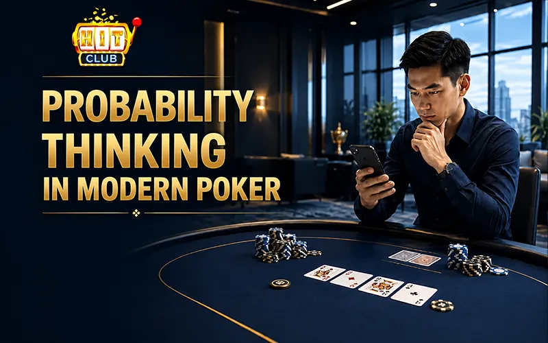 Probability Mindset in Modern Poker when Betting Online