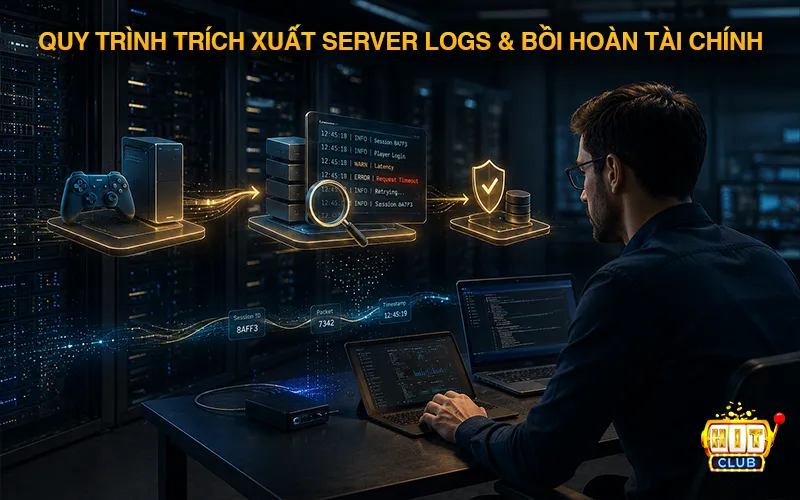 Dịch Vụ Hỗ Trợ Hitclub 24/7: Xử Lý Sự Cố & Kênh Liên Hệ Quy trình trích xuất Server Logs & Bồi hoàn tài chính