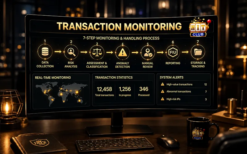 Anti-Money Laundering Policy Real-time transaction monitoring and handling process.