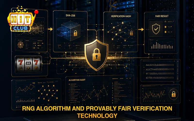 RNG algorithm and provably fair verification technology