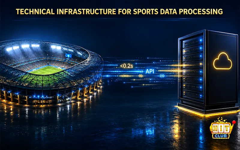Technical Infrastructure for Real-Time Sports Data Processing